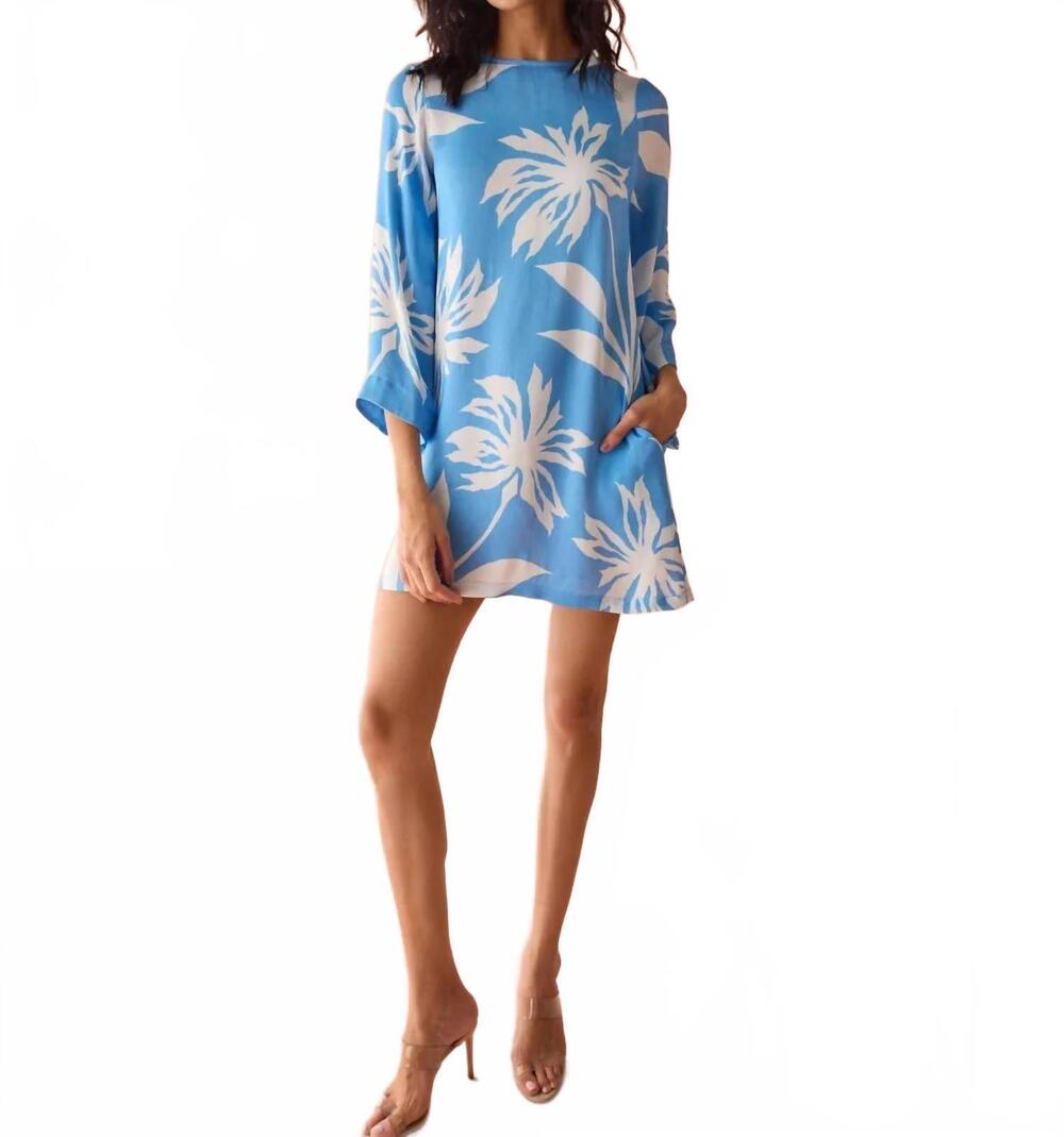 NEW OMIKA leonie dress in sky